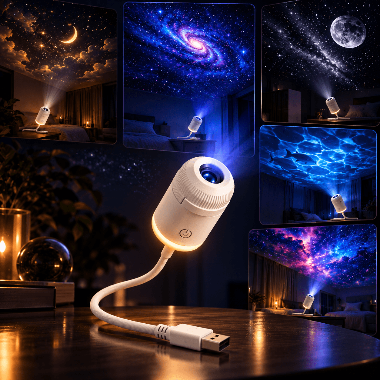 Nuvelstar Galaxy Mini Projector